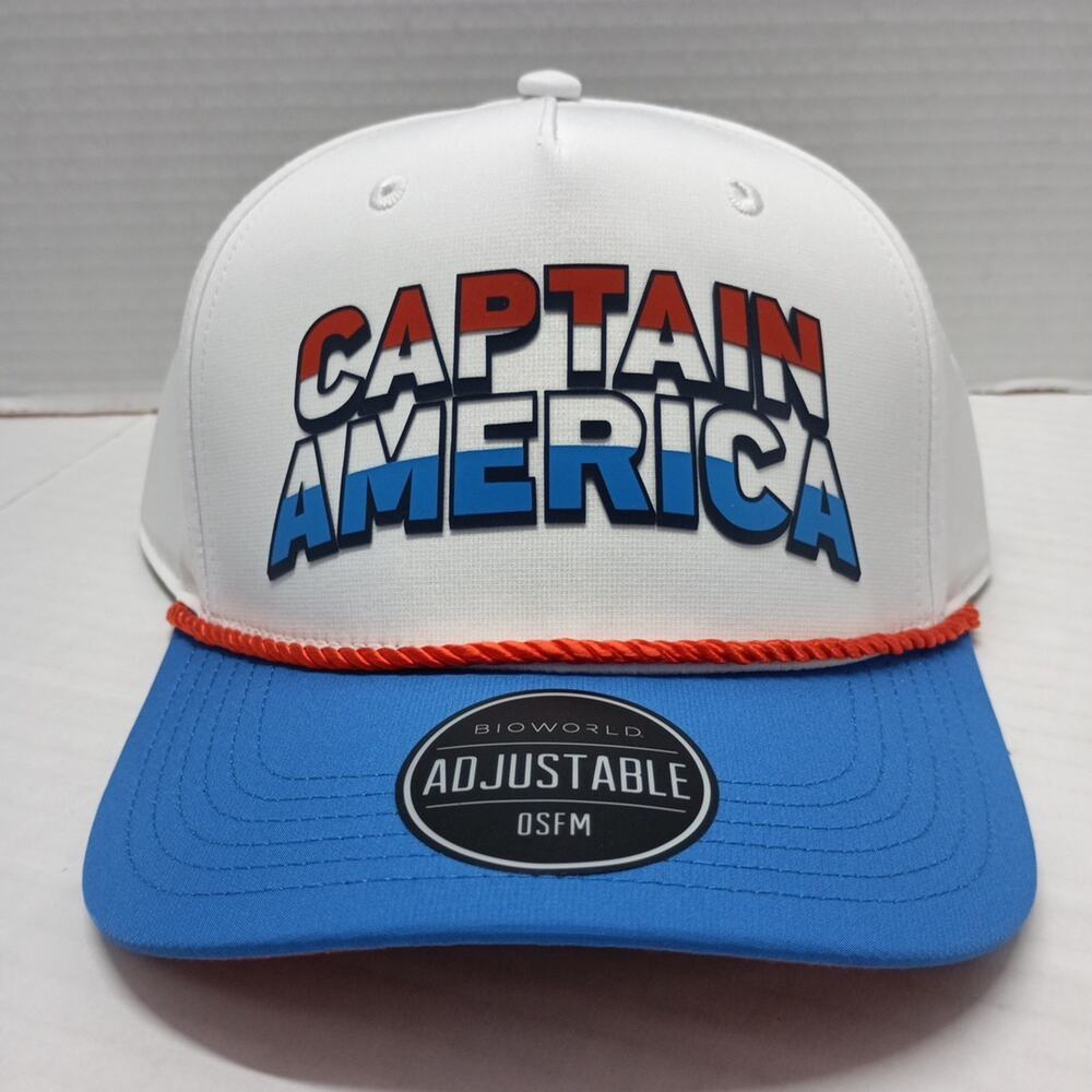Captain America Brave New World 2025 Bioworld Snapback Anthony Mackie NWT